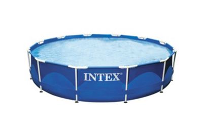 Лот: 25242279. Фото: 1. Бассейн каркасный INTEX Metal... Комоды