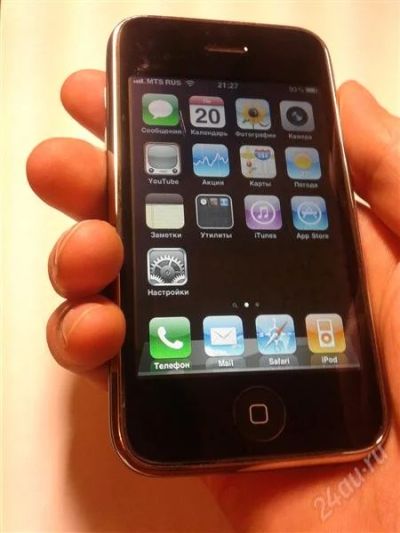 Лот: 1578682. Фото: 1. Apple iPhone 3G 16GB черный (jailbroken... Смартфоны