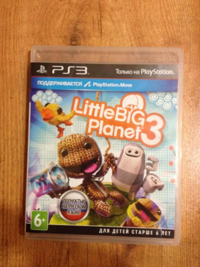 Лот: 4944101. Фото: 1. Little BIG Planet 3 for PS3. Игры для консолей