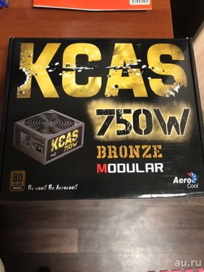 Лот: 13025276. Фото: 1. блок питания kcas 750 bronze гарантия... Корпуса, блоки питания