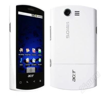 Лот: 2530907. Фото: 1. Acer S100 Liquid white. Смартфоны
