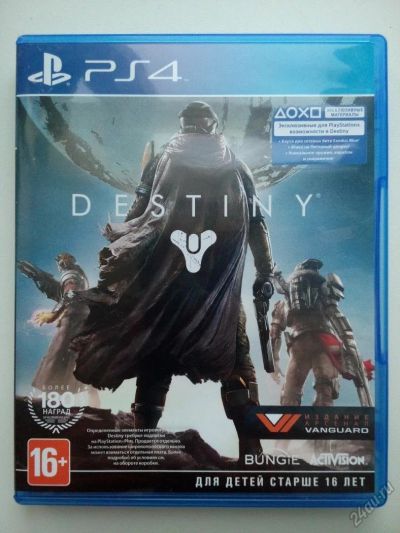 Лот: 5553772. Фото: 1. Диск PS4 Destiny (русская версия... Игры для консолей
