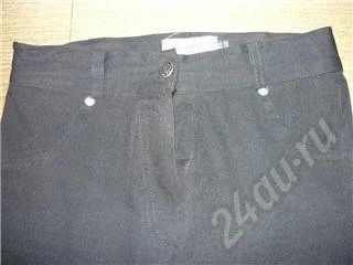 Лот: 425910. Фото: 1. брючки атлас стрейч 42р. Брюки, шорты