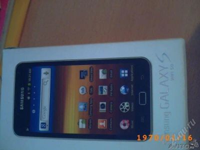 Лот: 2940931. Фото: 1. Продам Samsung Galaxy S Wi-fi... Смартфоны