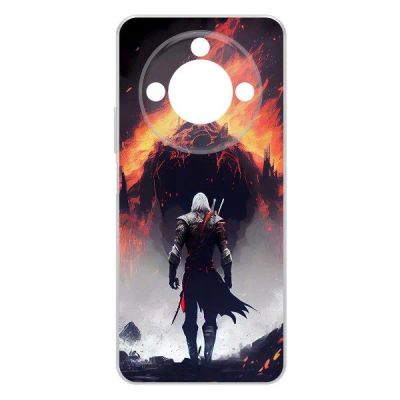 Лот: 25086598. Фото: 1. Чехол Krutoff Clear Case "Ведьмак... Чехлы, бамперы