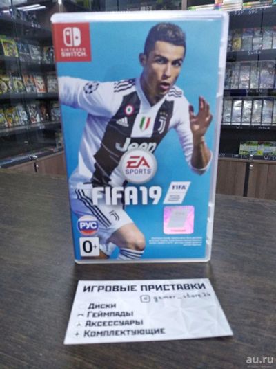 Лот: 15199188. Фото: 1. FIFA 19. Оригинальный картридж... Игры для консолей