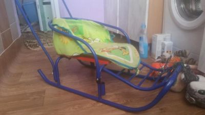 Лот: 4776109. Фото: 1. детские сани. Санки, снегокаты, ледянки, аксессуары