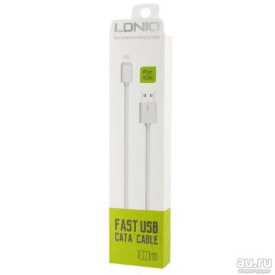 Лот: 8676940. Фото: 1. Кабель LDNIO iPhone 5/5S/5C/6... Дата-кабели, переходники