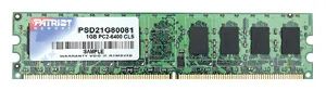 Лот: 6599461. Фото: 1. Планка Patriot Memory 1Gb. Оперативная память