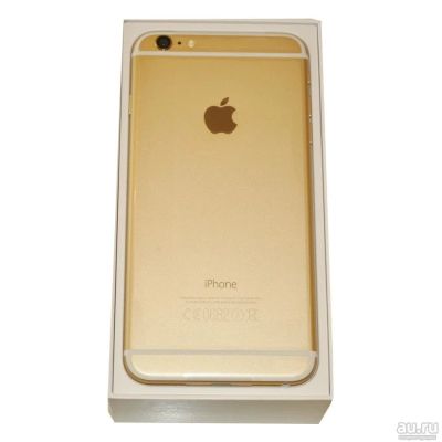 Лот: 8419182. Фото: 1. Apple iPhone 6 Plus 128GB золото... Смартфоны