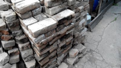 Лот: 14384536. Фото: 1. кирпич бу. Блоки, кирпич, брусчатка