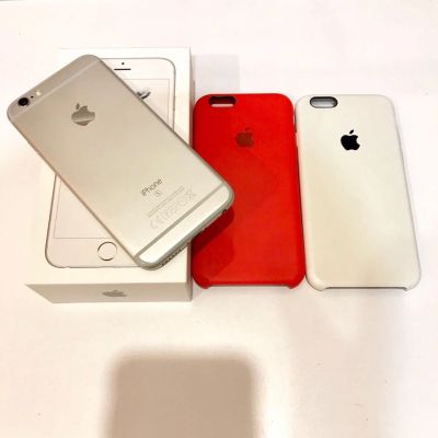 Лот: 11830474. Фото: 1. Оригинальный Apple iPhone 6s silver... Смартфоны