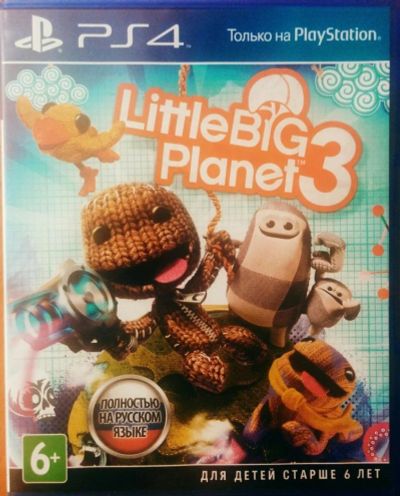 Лот: 7812106. Фото: 1. Little Big Planet 3 [PS4]. Игры для консолей