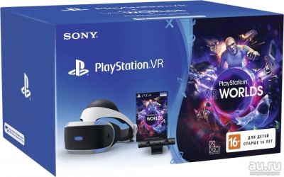 Лот: 9494944. Фото: 1. Комплект PlayStation VR: Шлем... Аксессуары, геймпады