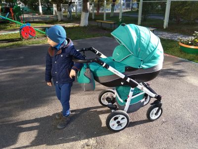 Лот: 13662482. Фото: 1. Коляска 3 в 1 Riko Nano. Коляски