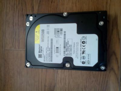 Лот: 6127491. Фото: 1. Жесткий диск IDE 250Gb WD2500. Жёсткие диски