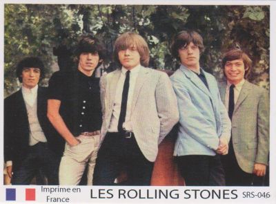 Лот: 10614394. Фото: 1. Rolling Stones коллекционная карточка... Наклейки, фантики, вкладыши