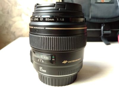Лот: 12245253. Фото: 1. Объектив Canon EF 85mm. Отличное... Объективы