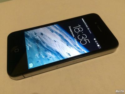 Лот: 9925314. Фото: 1. iPhone 4 32. Смартфоны