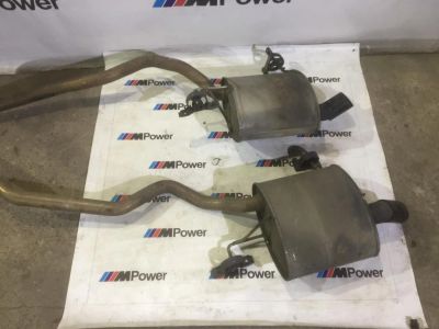 Лот: 11091777. Фото: 1. Глушитель BMW E53. Двигатель и элементы двигателя