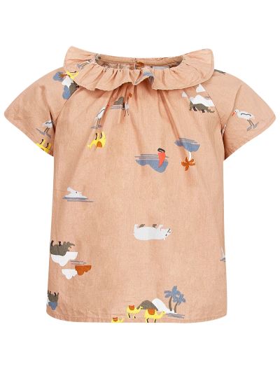 Лот: 22119053. Фото: 1. Блуза PETIT BATEAU. Брюки, шорты, джинсы