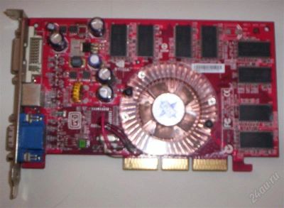 Лот: 1658759. Фото: 1. Видеокарта AGP MSI GeForce FX... Видеокарты