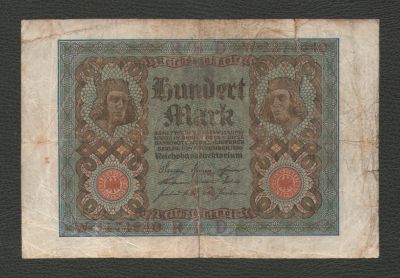 Лот: 16211398. Фото: 1. 100 марок 1920 года. Германия. Германия и Австрия