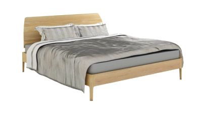 Лот: 23292493. Фото: 1. Кровать из массива дуба Rein. Кровати