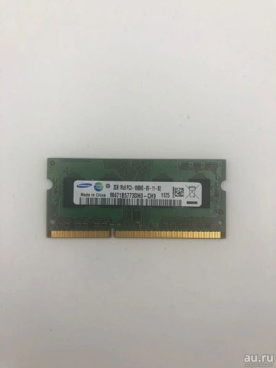 Лот: 18365740. Фото: 1. SO-DIMM DDR3 Samsung 2Gb 1Rx8... Оперативная память