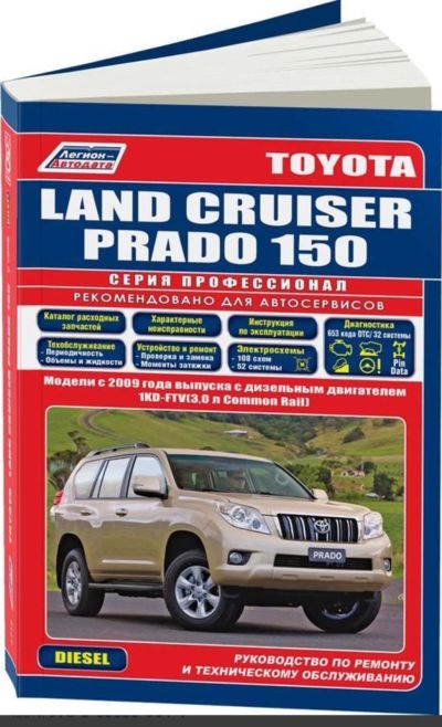 Лот: 16945770. Фото: 1. Книга по ремонту Toyota Land Cruiser... Транспорт