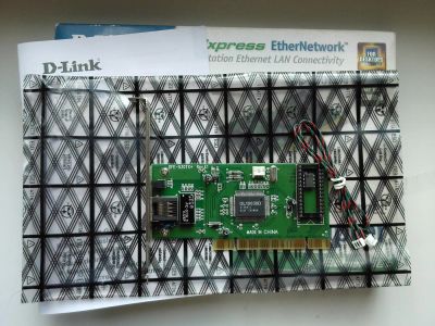 Лот: 4266812. Фото: 1. Сетевая карта PCI D-Link DFE-530TX... Сетевые карты