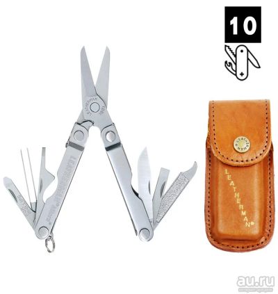 Лот: 15393445. Фото: 1. Мультитул Leatherman Micra, 10... Инструмент и аксессуары для туризма