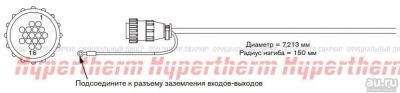Лот: 17158100. Фото: 1. КАБЕЛЬ:TI I/O 35'. Плазменная резка металлов