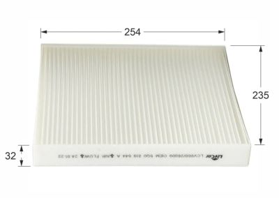 Лот: 25808635. Фото: 1. Фильтр салонный TCA-553 LivCar... Расходные материалы