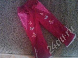 Лот: 40146. Фото: 1. штанишки вильвет на 1 год. Красноярск