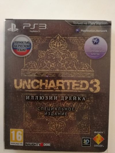 Лот: 13027856. Фото: 1. Uncharted 3: Drake's Deception... Игры для консолей
