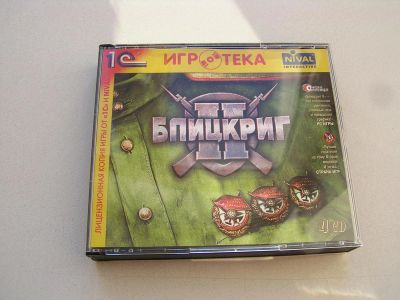 Лот: 4096012. Фото: 1. CD-диски. Компьютерная игра "Блиц... Игры для ПК