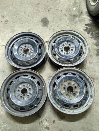 Лот: 8831744. Фото: 1. Японские штамповки R14 5x100. Диски