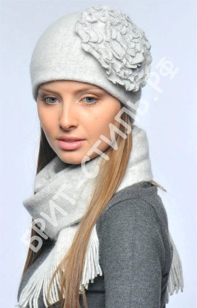 Лот: 3585617. Фото: 1. шапка шарф комплект Баронесса... Головные уборы
