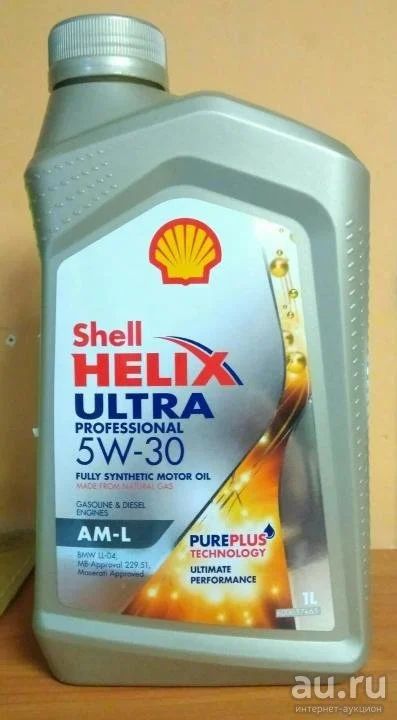 Лот: 13122248. Фото: 1. Масло Shell Helix Ultra 5/30 1L. Масла, жидкости