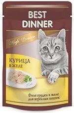 Лот: 15056004. Фото: 1. (Бэст Диннер) Курица 85г пауч... Корма