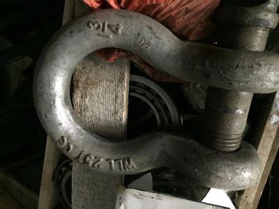 Лот: 14772813. Фото: 1. Скоба такелажная WLL25. Крепёж