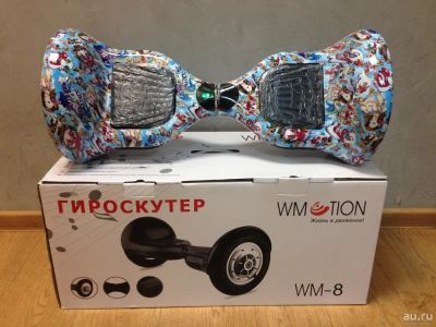 Лот: 6222845. Фото: 1. Гироскутер (комикс) с 10 дюймовыми... Электросамокаты, гироскутеры, сигвеи