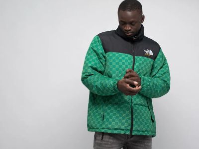 Лот: 19380681. Фото: 1. Куртка The North Face x Gucci. Верхняя одежда