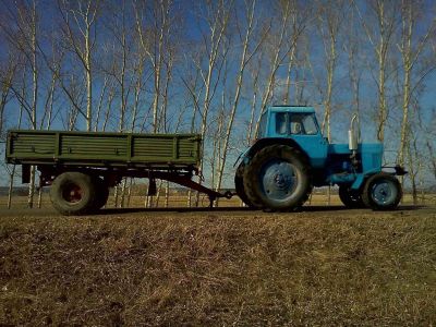 Лот: 4772155. Фото: 1. одноосная телега самосвал. Прицепы, полуприцепы