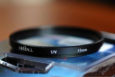 Лот: 898690. Фото: 1. Светофильтр ультрафиолетовый Green... Светофильтры