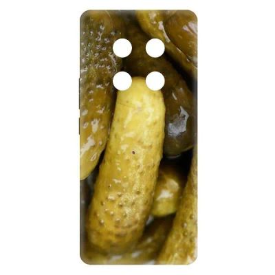 Лот: 25086501. Фото: 1. Чехол Krutoff Soft Case "Огурчики... Чехлы, бамперы