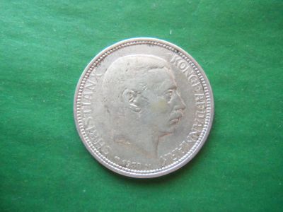 Лот: 19940189. Фото: 1. Дания 2 кроны 1930 г.,серебро. Европа