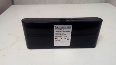 Лот: 6339919. Фото: 1. super power pack 30000mAh. Зарядные устройства, блоки питания, адаптеры сетевые для смартфонов