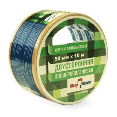 Лот: 13119618. Фото: 1. Скотч двусторонний Klebebander... Крепёж